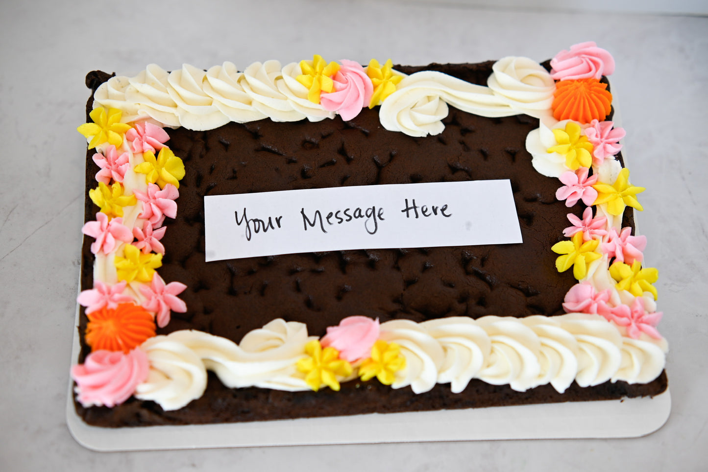 Seasonal Chocolate Cookie Cake