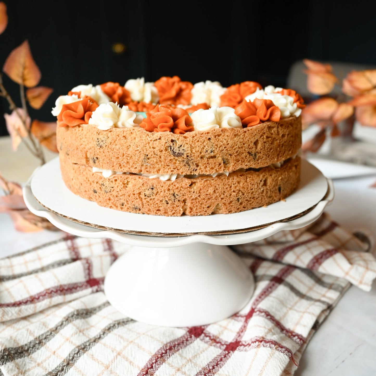 Fall Truck Cookie Cake
