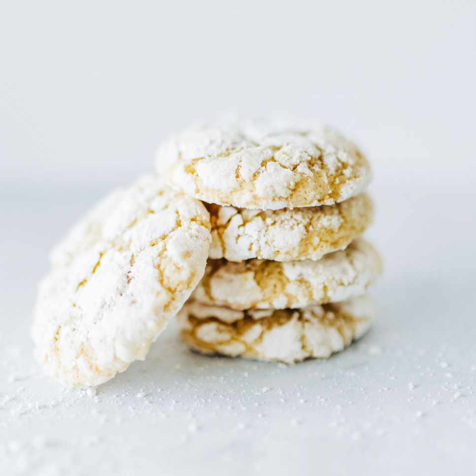 Lemon Crinkle Cookies