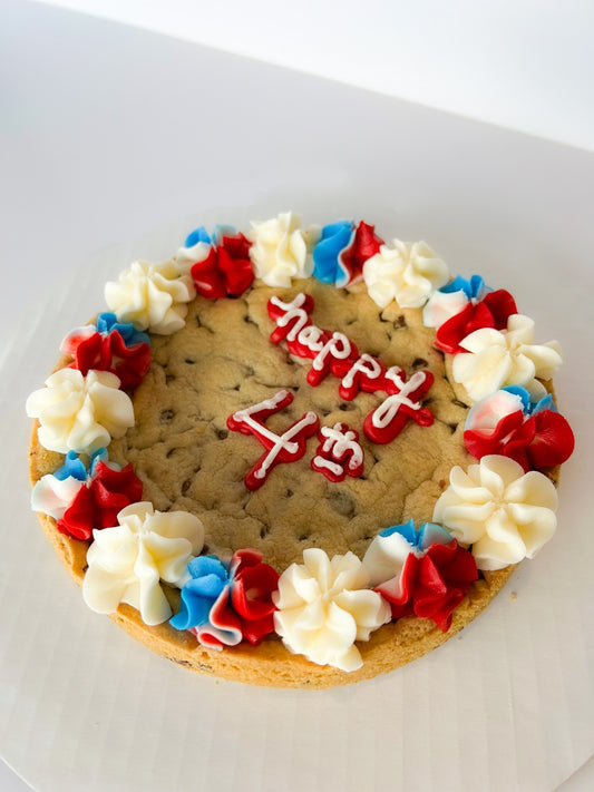 Fourth of July Cookie Cake