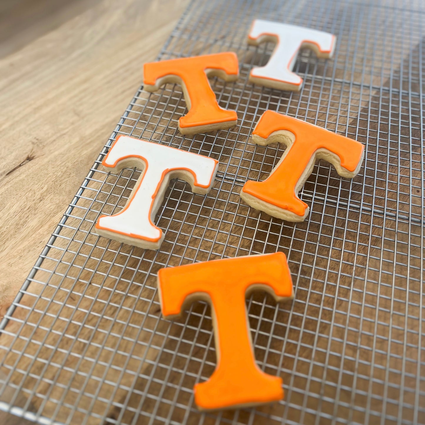 Tennessee Power T Cutout Cookies