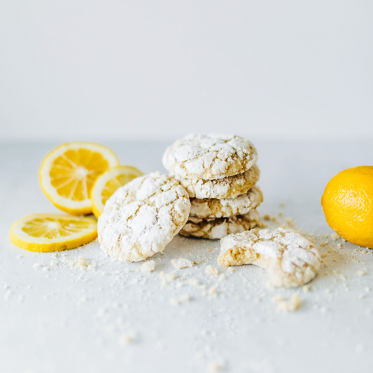 Lemon Crinkle Cookies